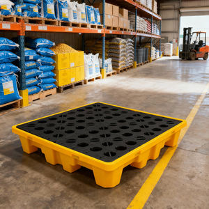 490*360*100 מ "מ hdpe תעשייתי מגשים מכולות אנטי דליפה עבור שמן פסולת מסוכנת תופים - Product Image 2