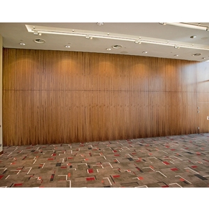 Foldable Wooden Folding Operable <strong>Sliding</strong> Movable Soundproof <strong>Partition</strong> <strong>Wall</strong> Including Track Hardware Rollers Accessories - Product Image 3