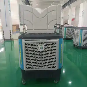 Sistema de refrigeración por agua, enfriador evaporativo móvil industrial, pretty flow, precio de unidad de CA