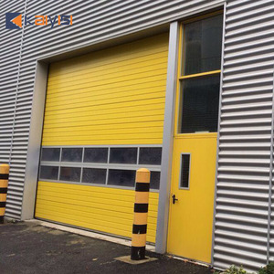 <span class=keywords><strong>Porte</strong></span> <span class=keywords><strong>sectionnelle</strong></span> en acier isolée par <span class=keywords><strong>porte</strong></span> verticale <span class=keywords><strong>industrielle</strong></span> moderne conçue d'ascenseur pour la surface finie d'entrepôt - Product Image 1