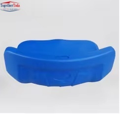 Asientos para gradas, terrazas y tribunas, para exteriores, para campos de baloncesto, teatros, auditorios y conferencias, silla de fila hueca de moldeo por soplado con escalera - Product Image 4
