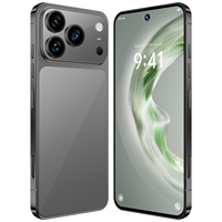 Nuevo Modelo 2025 Original I17 17 Pro Max 5G LTE HD Smartphone Pantalla de 144Hz y 7.3 Pulgadas Cámara Trasera de 108MP Almacenamiento de 16GB+1TB Octa Core MTK