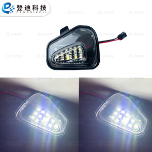 Luces Laterales LED de Señal de Giro para Volkswagen 3C8945292, Carcasa Transparente, Luz Blanca para Passat, Jetta, Scirocco - Product Image 5