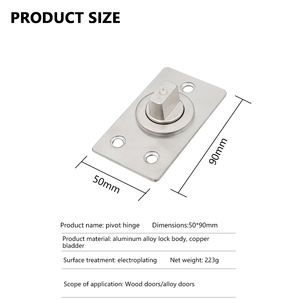 Bisagra <span class=keywords><strong>de</strong></span> pivote <span class=keywords><strong>de</strong></span> puerta abatible <span class=keywords><strong>de</strong></span> vidrio resistente <span class=keywords><strong>de</strong></span> estilo moderno, accesorio <span class=keywords><strong>de</strong></span> <span class=keywords><strong>ducha</strong></span> <span class=keywords><strong>de</strong></span> pantalla <span class=keywords><strong>de</strong></span> pared <span class=keywords><strong>de</strong></span> latón con marco <span class=keywords><strong>de</strong></span> aluminio <span class=keywords><strong>de</strong></span> 8-12mm - Product Image 2