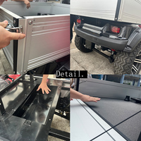 Approvisionnement d'usine Chariot de golf personnalisé haute performance Chariot de chargement électrique utilitaire avec batterie acide et lithium