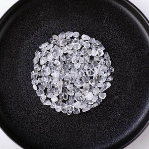 Groothandel natuurlijke kristallen kwarts geneeskrachtige steenchips grindstenen met gaten voor armbanden sieraden cadeaus - Product Image 4