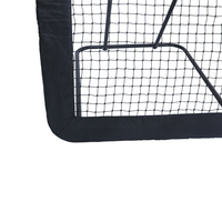 Cible de football réglable DKS OEM/ODM avec filet en PE durable, écologique, cadre pliable 124x124cm pour l'entraînement