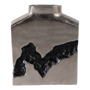 Vaso in metallo intagliato, vaso decorativo moderno per soggiorno, camera da letto, elegante vaso per fiori - Product Image 1