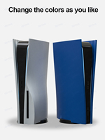 Coque décorative pour PS5 Plaque Console Remplacement Peau Cas pour Playstation5 Anti-Rayures Anti-Poussière pour PS5 Accessoires