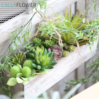 Décoration de plantes succulentes artificielles multifonctionnelles