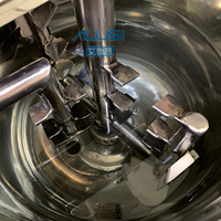 Mélangeur en acier inoxydable, réservoirs de mélange industriels, machine de fabrication de savon liquide, shampoing, détergent, savon pour les mains