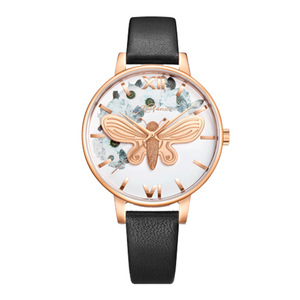 Trendy Waterproof Women's 3D Butterfly Quartz Watch Fashionable Sport and Business Timepiece with Glass Dial Window - Product Image 6