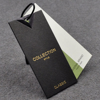 Etiquetas de Ropa Inspiradas en Diseñadores, Etiquetas de Prendas Estampadas en Lámina Dorada, Etiquetas de Papel para Marca de Productos de Alta Gama y Etiquetas Colgantes
