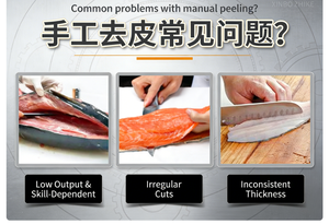 Pelatrice Automatica Sanitaria per <span class=keywords><strong>Pesce</strong></span> per Officine di Produzione di Filetti di <span class=keywords><strong>Pesce</strong></span> - Product Image 3