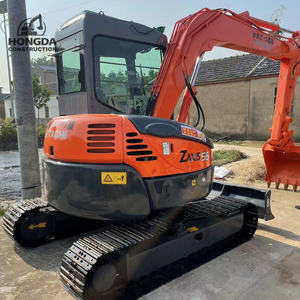 Hitachi Zx55 mini-pelle d'occasion avec de faibles heures de travail en vente Hitachi Zx55 Hitachi Zx55 avec pelle d'occasion à bas prix Hitachi55 - Product Image 6