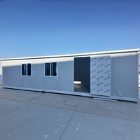 Maison conteneur préfabriquée sur mesure, pliable et démontable pour un transport facile, économique, mini-maison, clinique mobile, bureau à vendre
