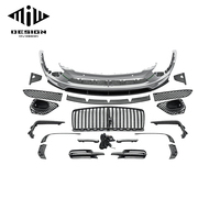 Kit carrosserie large style MSY en fibre de carbone sèche, procédé autoclave, installation non destructive pour Bentayga 2021-2024 Facelift
