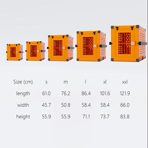 Yüksek anksiyete fabrika evcil hayvan sandığı köpek evi taşıyıcılar tedarikçisi çeşitli boyutları hayvanlar kanarya Metal büyük üreme kafesi - Product Image 6
