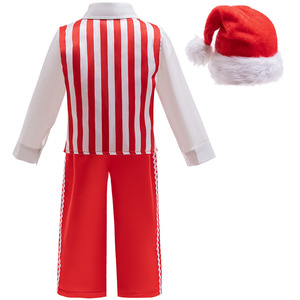 Conjunto de Disfraz de Carnaval para Niños, Diseño Popular MS, Traje de Fiesta con Gorro Navideño - Product Image 3