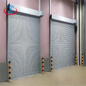 ZHTDOORS Professional Manufacturer Steel Rolling Door Industrial Roller Shutter Slats