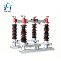 Interrupteur isolateur extérieur haute tension certifié ISO9001, norme IEC, GW4-72.5