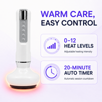 Masseur électrique rechargeable pour thérapie par ventouses, appareil de massage chauffant USB Gua Sha à aspiration sous vide pour la relaxation corporelle