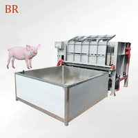 Machine professionnelle pour l'échaudage et l'épilation des porcs, machine à épiler, machine à enlever les poils de porc pour la ligne de boucherie