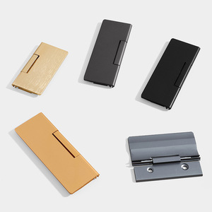Aluminum Alloy Cabinet <b>Door</b> Handle Rectangle Minimalist Design Easy Installation Drawer Furniture Hardware - Product Image 2