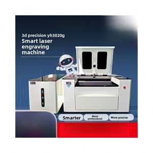 Machine de gravure automatique intelligente haute définition pour bureau, impression 3D DIY pour acrylique, bois, IA, DXF, verre, plastique - Nouveau CO2 MDF PLS - Product Image 3