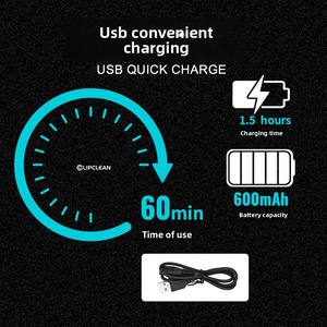 Rasoir Électrique en Céramique Personnalisé, Étanche, Rechargeable par USB, Lavable, pour Hommes, <span class=keywords><strong>Tondeuse</strong></span> Corporelle Sans Fil 60 Minutes - Product Image 3