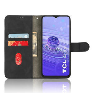 Coque en cuir pour <span class=keywords><strong>TCL</strong></span> 40SE/30 5G/ 20 Pro 5G 10L/10Lite, étui de téléphone rétro à rabat - Product Image 5