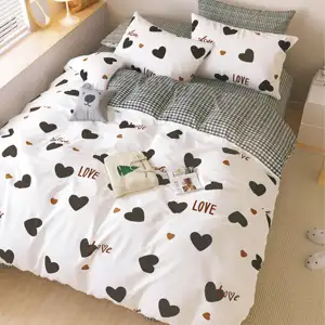Cute design 100% cotton cloth for bed use