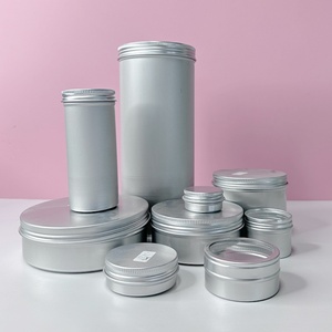 Tarros Cosméticos de Aluminio con Tapa de Rosca, Contenedores Vacíos para Almacenamiento, Colores Plata, Negro, Dorado, Azufre - Volúmenes de 5g, 10g, 15g, 20g, 30g, 60g - Product Image 6