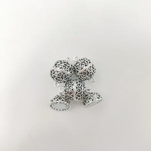 Alloy <b>Ball</b> Charms 16mm Zinc Alloy Hollow Pattern DIY Jewelry Accessories For Necklace Bracelet Unisex Fashion Pendant Charms - Product Image 3