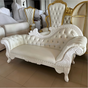 SMOOTH Luxury Hotel Banquet <b>Hall</b> Soft <b>Seating</b> Couch Gold Wedding Sofa For Bride - Product Image 4