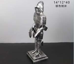 Antique Iron Soldiers Metal Crafts Medieval Knight armor <strong>Model</strong> - Product Image 3