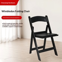Chaises et tables pliantes avec coussin doux, design minimaliste, mobilier de jardin, terrasse, pelouse, mariage, banquet, portable