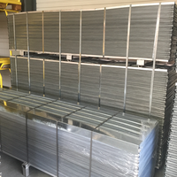 Construction de fil d'acier inoxydable de coffrage de latte de nervure en métal à nervures élevées pour le fabricant de plâtres de colonne de mur de plafond