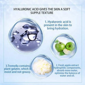 Etiqueta privada Cuidado de la piel para minimizar los poros Antienvejecimiento Belleza Brillo Recep Plump Ácido hialurónico Colágeno Crema facial hidratante - Product Image 6