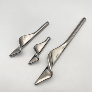 Light Luxury Zinc Alloy Furniture Cabinet <strong>Door</strong> Drawer Gold Handles Bedroom Kitchen Pull - Product Image 6