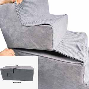 Große Hunde betten Treppen Wasch bar und abnehmbar Weiche bequeme Schritte Memory Foam Sofa Hunde bett - Product Image 4