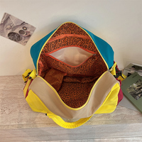 Sac de sport extensible grande capacité avec compartiment à chaussures, sac de sport imperméable tendance pour homme et femme, sac de voyage court et durable