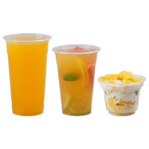 Vaso Desechable de Plástico Transparente Jinxinhuan de 95 mm con Tapa, Vaso de PP para Té con Leche, Yogur, Café, para Fiestas - Product Image 2