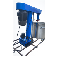Disperseur hydraulique à grande vitesse pour émulsions, agitateur de dispersion, machine industrielle de mélange de peintures, machine à résine pour Pigme