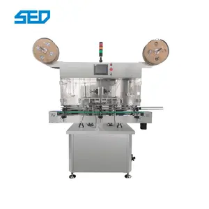 Automatic Insert Machine For Desiccant Bottles Glass Inserting Filling Machine