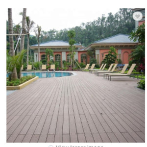 Ls140s50 rắn WPC ngoài trời decking Trung Quốc nhà máy bán buôn thân thiện với môi bền dễ dàng để làm sạch xây dựng ấm cúng của bạn không gian ngoài trời - Product Image 2