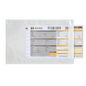 Factory Price Self Adhesive Packing List Bag High Quality Clear OPP Back Glue Pouch Custom Size Color for Export <b>Logistics</b> - Product Image 3