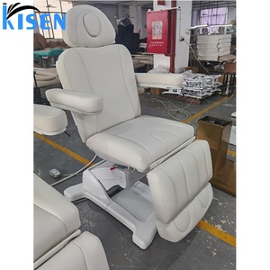 KISEN Beauty Bed <b>Electric</b> Massage <b>Table</b> 3 Motor Spa Chair <b>Electric</b> Facial Bed Lash Beauty Bed for Hotel Beauty Shop Salon - Product Image 2