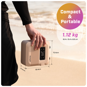 ปั๊มลม <span class=keywords><strong>SUP</strong></span> อัจฉริยะแรงดันสูง 20PSI แบตเตอรี่แบบชาร์จได้ ระบบเติมลมและปล่อยลมอัตโนมัติแบบสองขั้นตอน ปิดอัตโนมัติ - Product Image 2