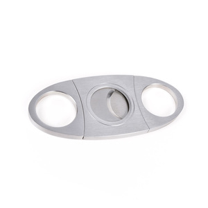 Coupe-cigares manuel portable JOFI à double lame en acier inoxydable, simple, rond, tout en acier, pour les voyages - Product Image 2
